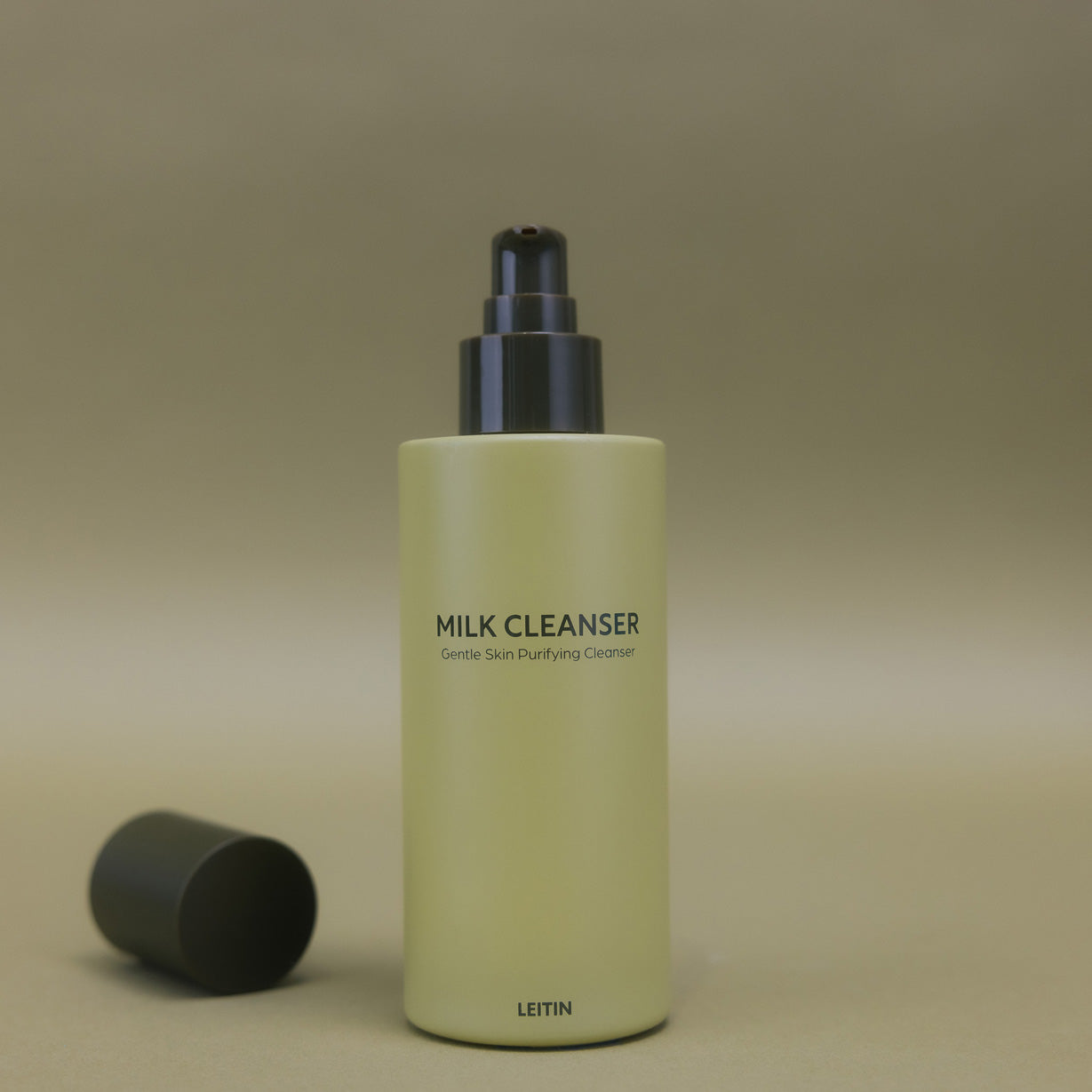 Image of LEITIN Skincare's Milk Cleanser Lid Off