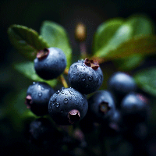 Image of Billberry used in LEITIN Skincare AHA Face Serum