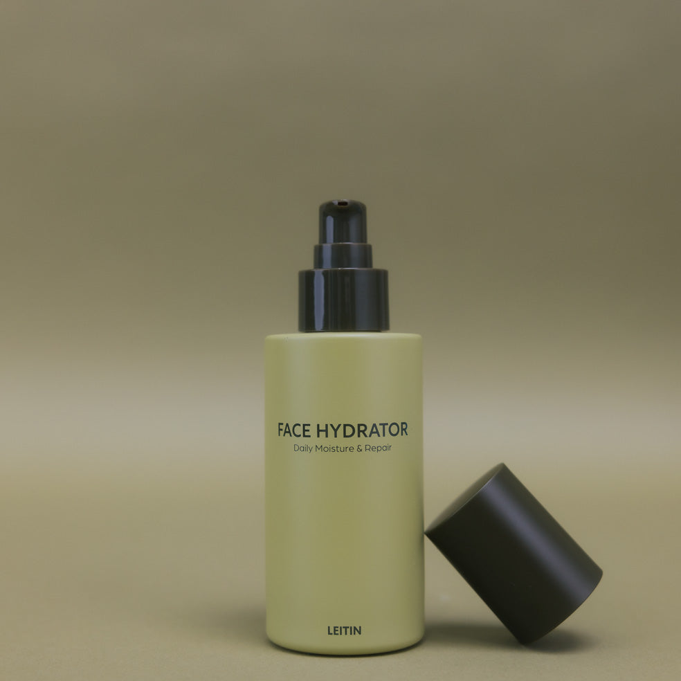 Image of LEITIN Skincare's Face Hydrator with the lid/cap off