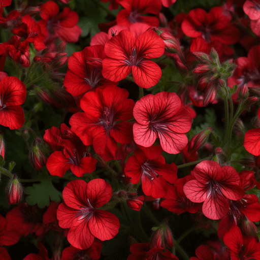 Image of Geraniums used in LEITIN Skincare