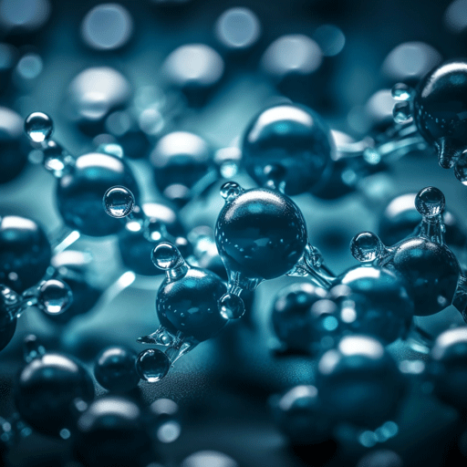 Image of Hyaluronic Acid Molecules used in LEITIN Skincare