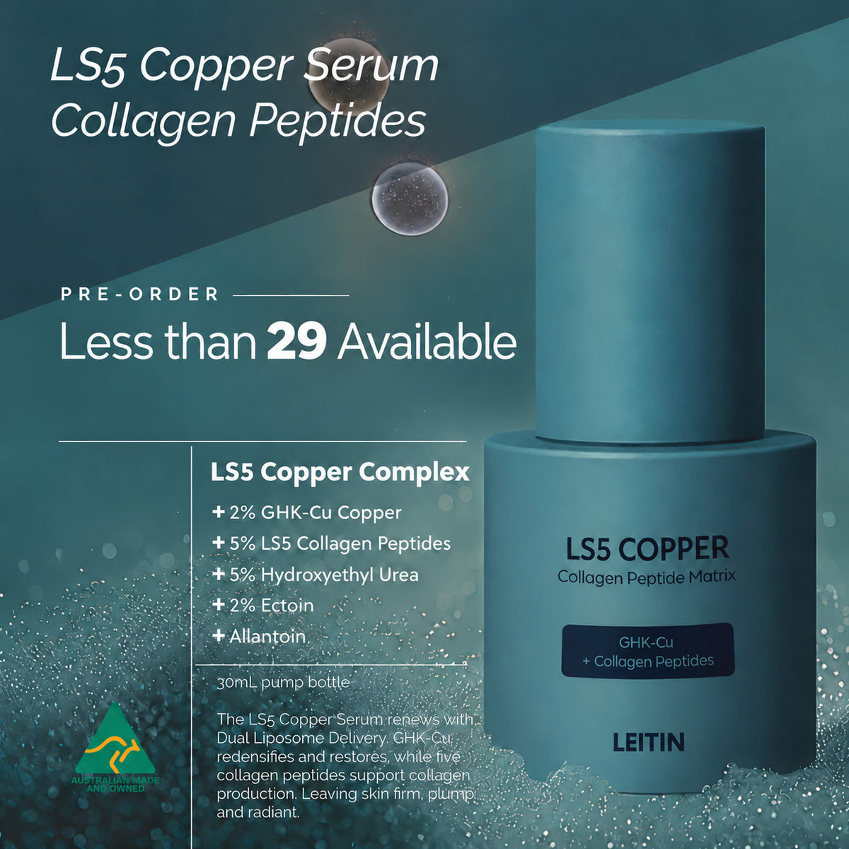LS5 Copper Peptide Serum