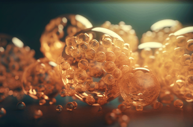 Image of Lipid Molecules to represent Lipid Based Skincare