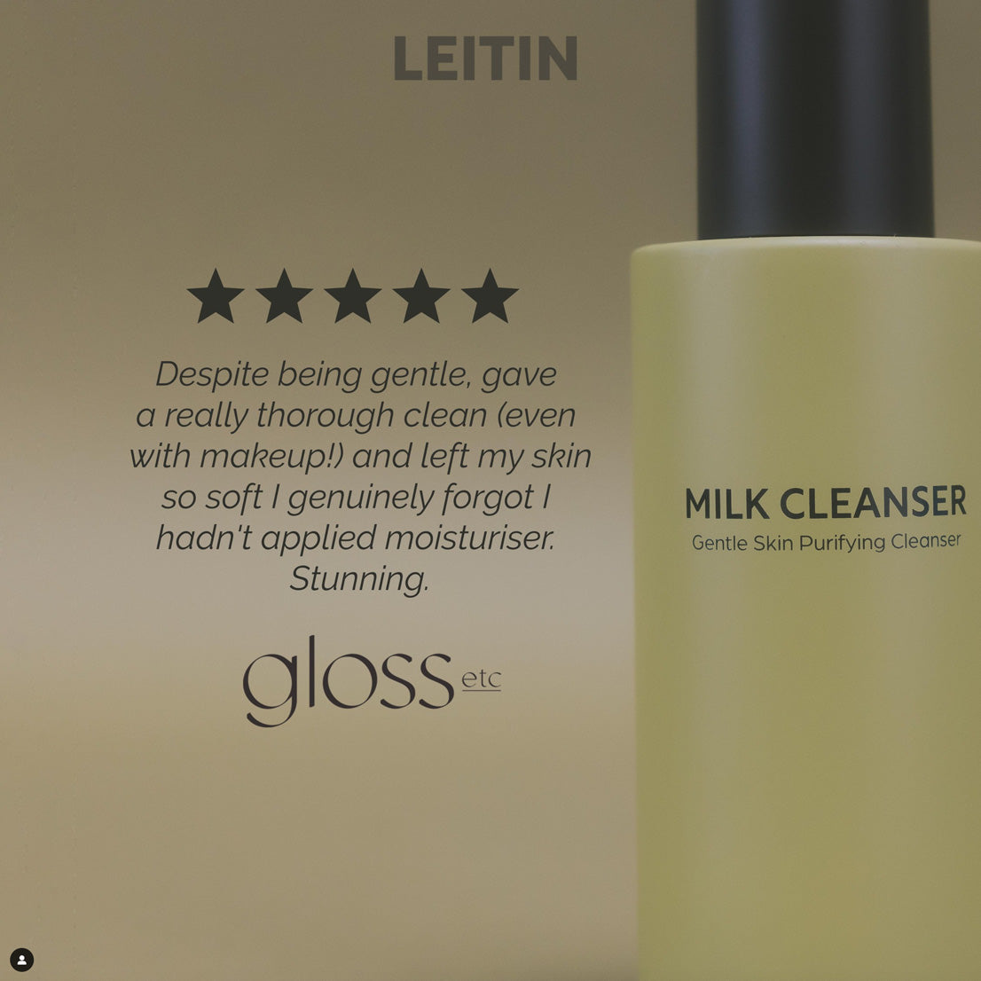 Milk Cleanser