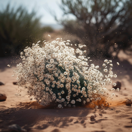 Image of Baby Breath Plant in Dessert